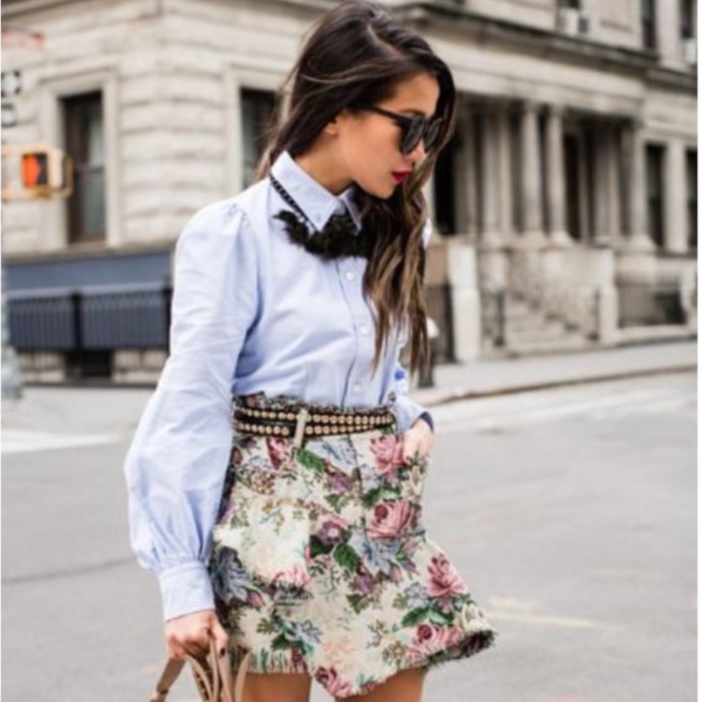 Zara Multicolor Mini Skirt